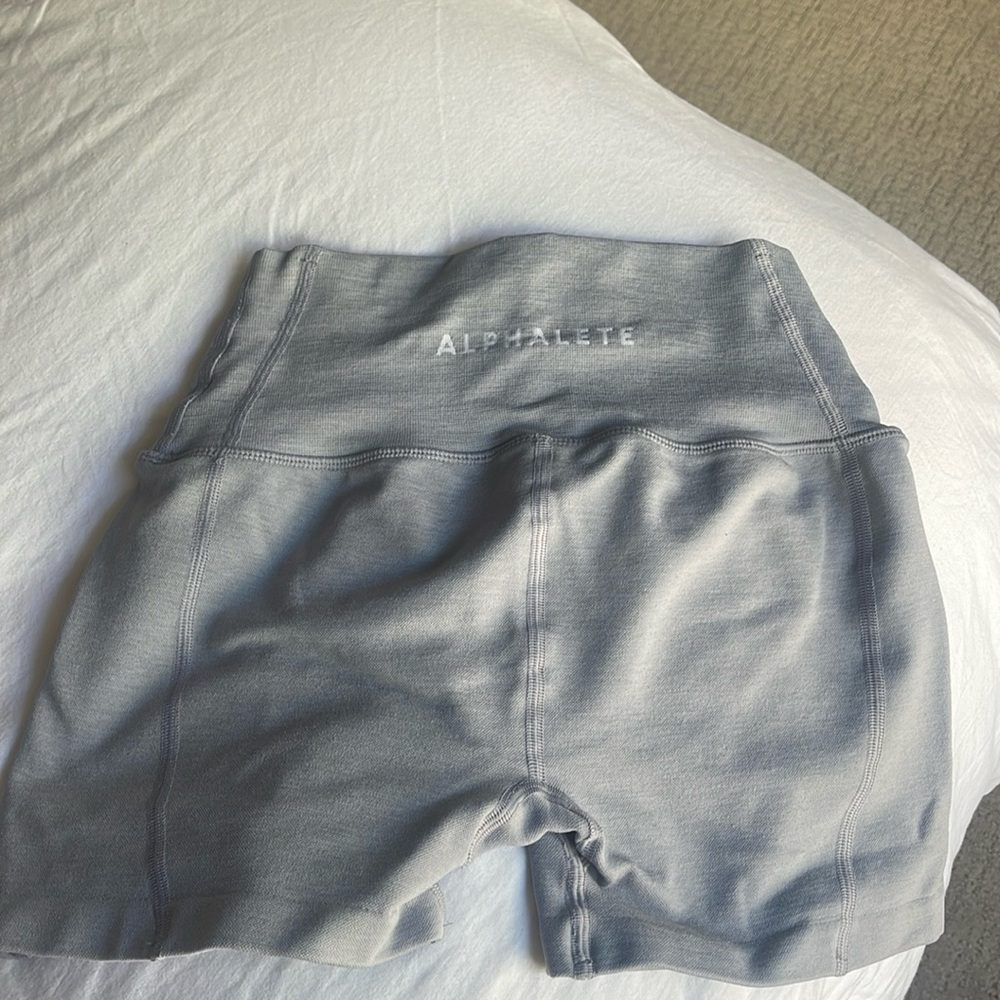 Gray alphalete shorts